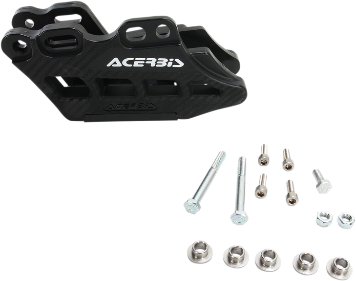 Acerbis Complete Chain Guide Block - Black - Suzuki 2410980001