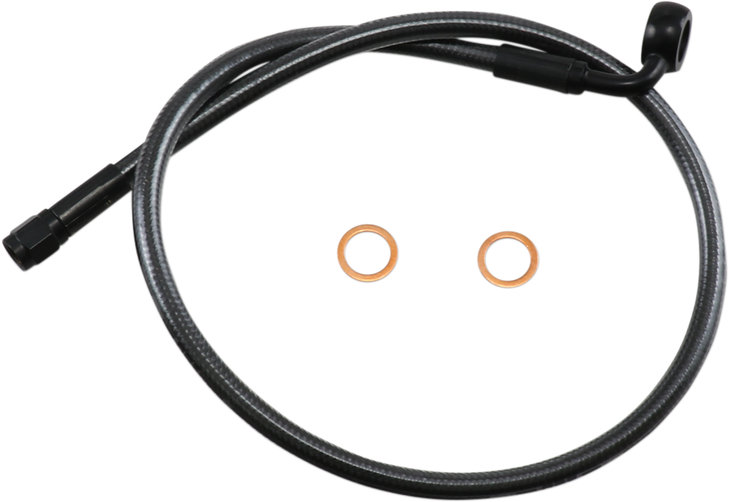 Magnum Shielding Brake Line - 12Mm-90 - 26" - Black Pearl As478026
