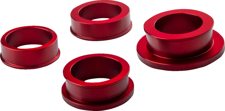 Driven Racing Wheel Spacer - Captive - Red - Kawasaki Dcws-038