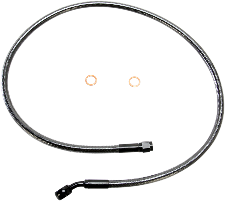 Magnum Shielding Brake Line - 10 Mm-35 - 32" - Black Pearl As47132