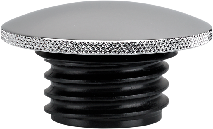 Joker Machine Gas Cap - Knurled - Chrome - Harley-Davidson 10-444C