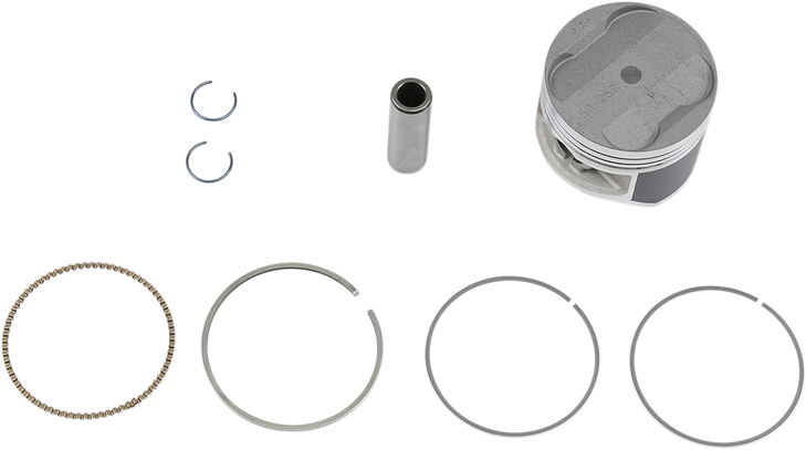 Wsm Piston Kit - 75.00 Mm - Kawasaki 50-257-07K