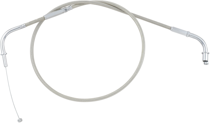 Motion Pro Armor Coat Stainless Steel Throttle/Idle Cable For Cruisers - Push - Kawasaki 63-0273