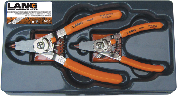 Lang Tools Pliers - Retaining Ring 1450