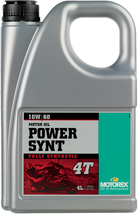 Motorex Power Synt 4T Engine Oil - 10W-60 - 4L 306210