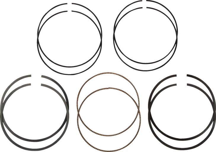 Hastings Piston Rings - 114" Motor - 4.000" +.005" - M8 2C523213