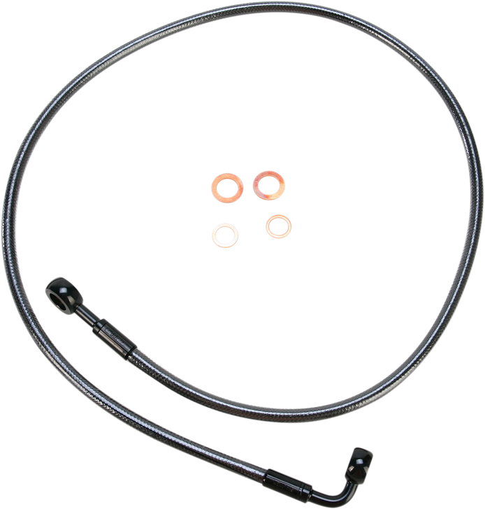Magnum Shielding Brake Line - 180/90 - 38" - Black Pearl 46438Sw