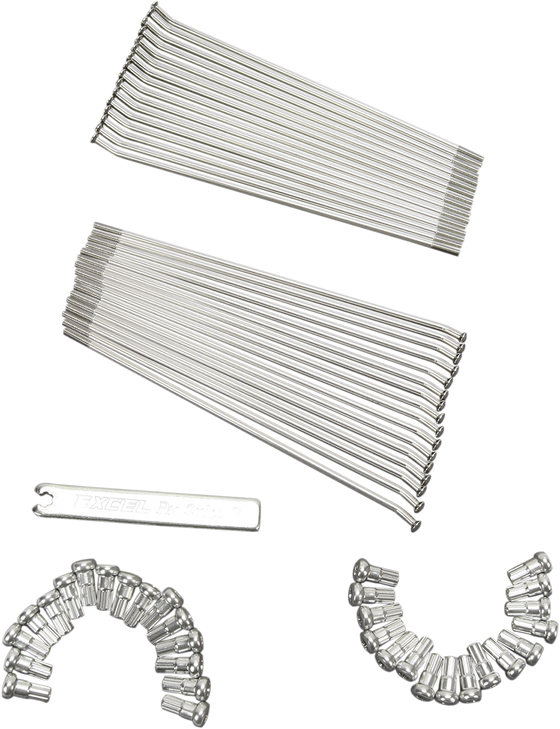 Excel Spoke Set - Rear - 12X1.60 - #10 (3.2 Mm) Xs0-22127