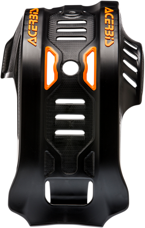 Acerbis Skid Plate - Black/ '16 Orange - Ktm 2791645229