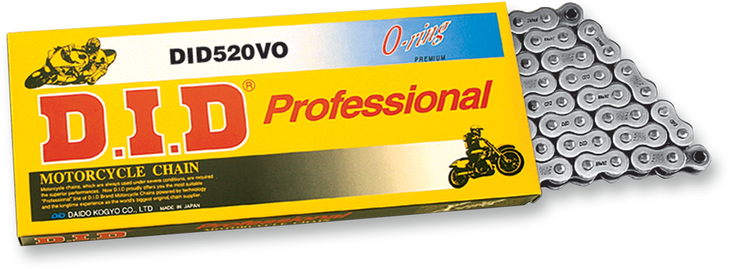 Did 520Vo - Pro V Series Drive Chain - 106 Links M520Vox106Fb