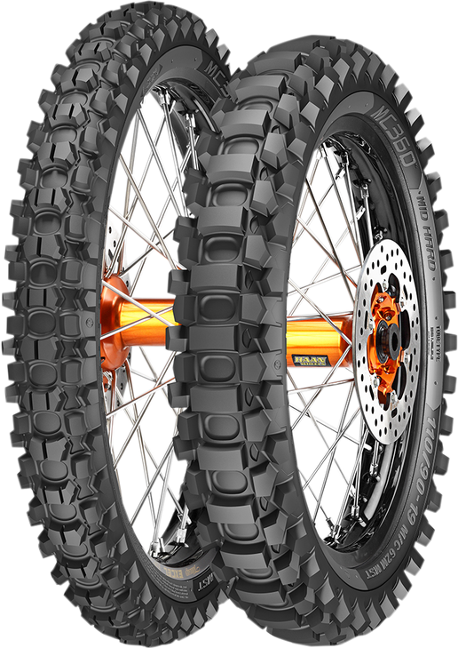 Metzeler Tire - Mc360 Mid-Hard - Rear - 120/80-19 - 63M 2763300
