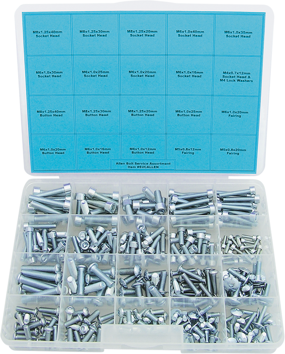 Bolt Bolt Assortment - Allen - 372-Piece Svcallen