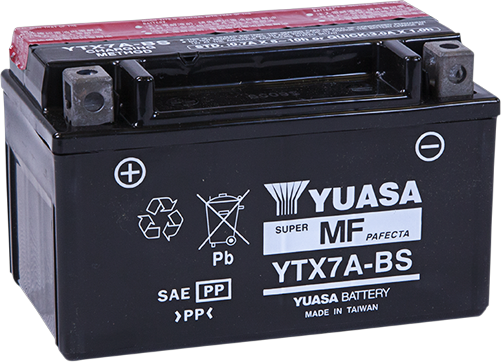 Yuasa Agm Battery - Ytx7A-Bs - .33 L Yuam32X7A