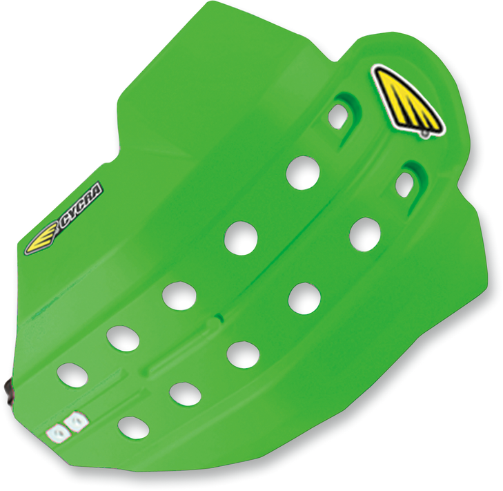 Cycra Skid Plate - Green 1Cyc-6210-72