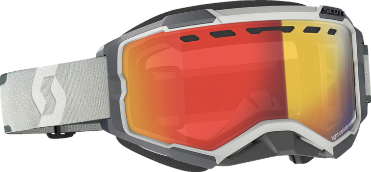 Scott Fury Snow Goggles - Light Sensitive - Gray - Red Chrome 278604-0011341
