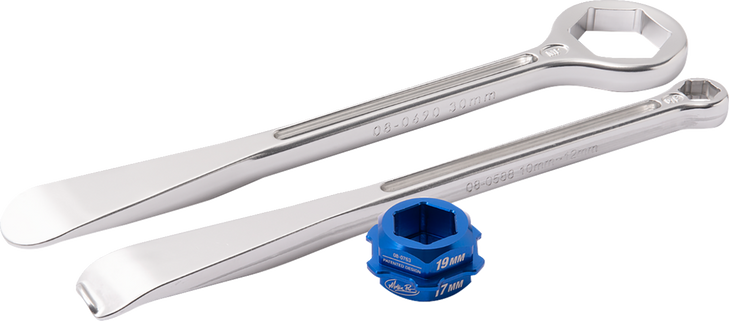 Combo Lever W/Adapter - T6 - Hex - 32 Mm - 10/12 Mm | 30 Mm Adapter - Set 08-0762