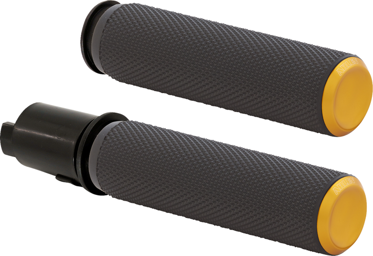 Grips - Knurled - Tbw - Gold 500-054