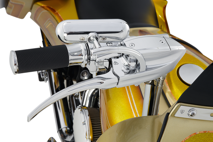 Arlen Ness Grips - Smoothie - Cable - Chrome 07-320