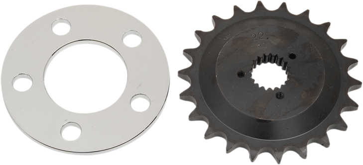 Drag Specialties Offset Sprocket Kit - 22 Tooth - L'84-'90 Xl