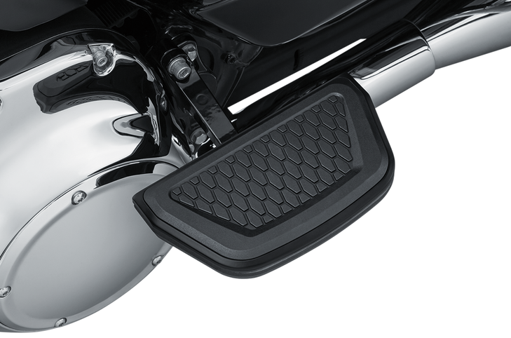 Kuryakyn Passenger Hex Floorboard Inserts - Black 5903