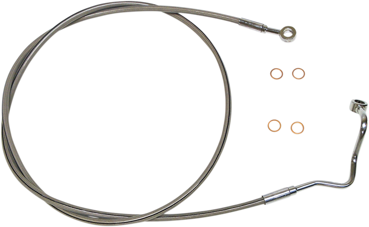 Magnum Shielding Brake Line - Upper - Abs - Stainless Steel Ssc1415-69