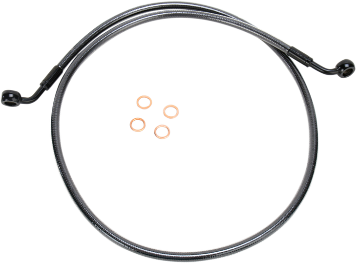 Magnum Shielding Brake Line - 60/60 - 46" - Black Pearl 46646Sw