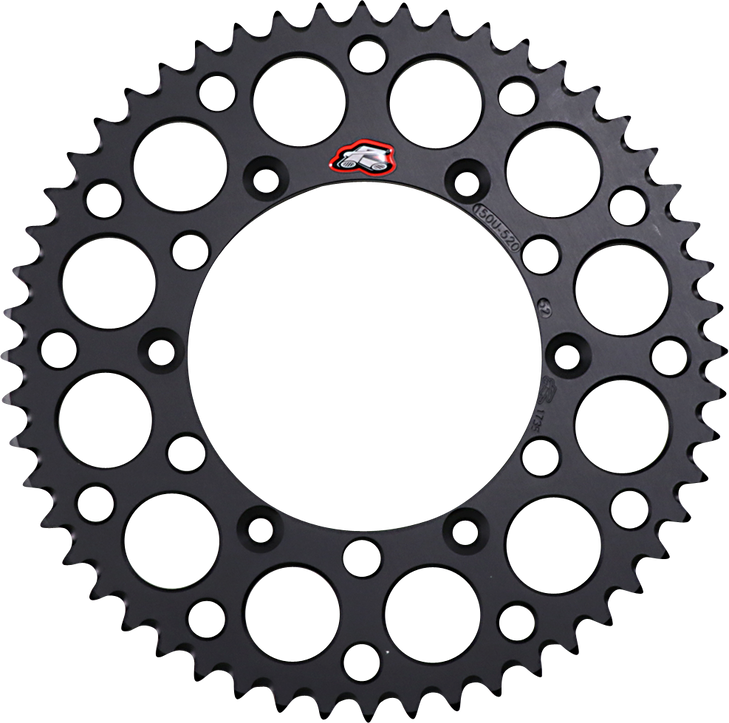 Renthal Sprocket - Black - 52 Tooth 150U-520-52Gbbk