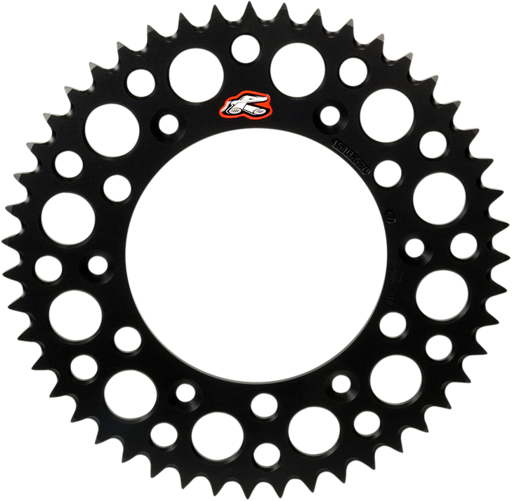 Renthal Sprocket - Honda - Black - 48 Tooth 154U-520-48Grbk