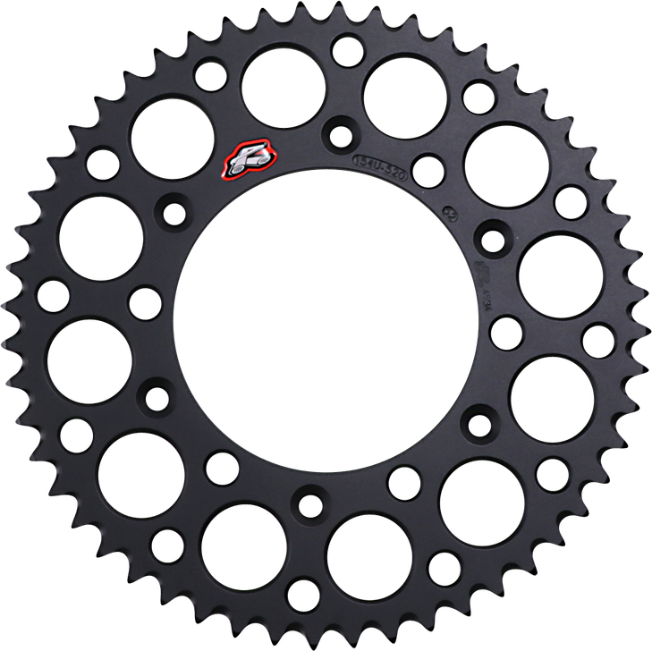 Renthal Sprocket - Honda - Black - 52 Tooth 154U-520-52Grbk
