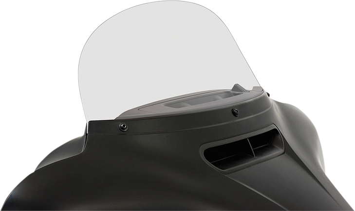 Memphis Shades Windshield - 9" - Clear - Flht/X Mep8170