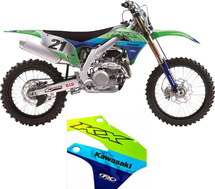 Graphic Kit - Chrome Series - Kawasaki - Kx 250/450 27-03108
