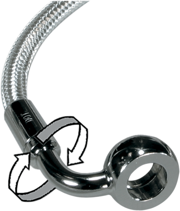 Magnum Shielding Brake Line - 180/90 - 50" - Sterling Chromite Ii 36450Sw