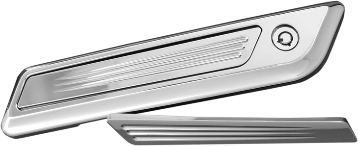 Accutronix Saddlebag Latch Insert - Chrome Bli14-Sbc