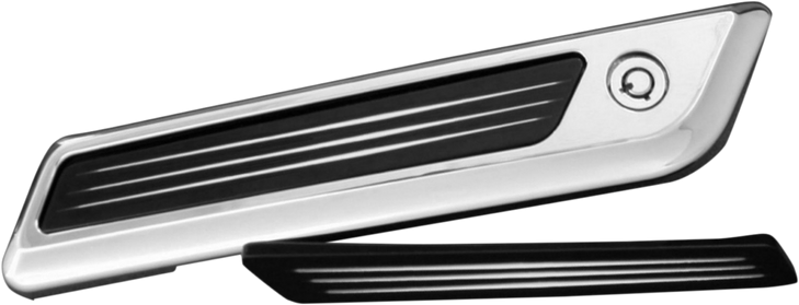 Accutronix Saddlebag Latch Insert - Black Bli14-In