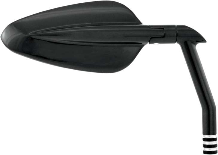 Performance Machine (Pm) Mirror - Vision - Arrow - Side View - Triangle - Black/Contrast Cut - Left/Right 0064-2023-Bm