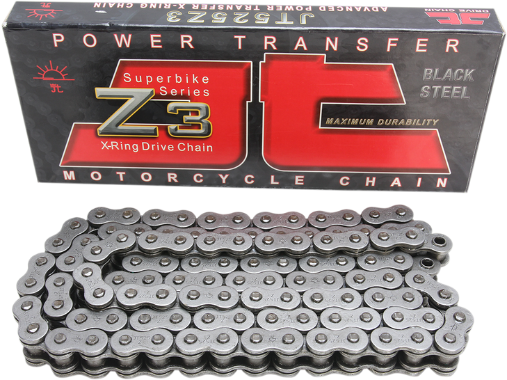 Jt Chains 525 Z3 - Heavy Duty Drive Chain - 120 Links Jtc525Z3-120Rl