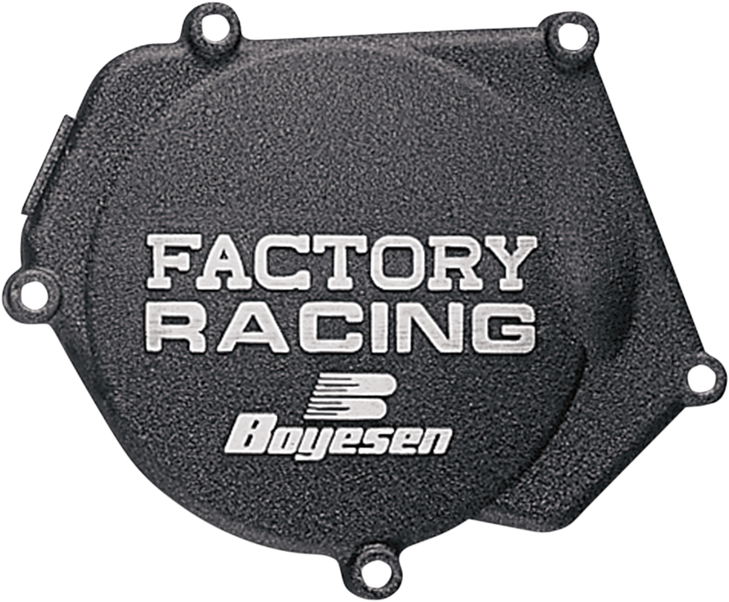Boyesen Ignition Cover - Black - Kawasaki Kx250 Sc12B