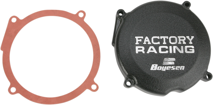 Boyesen Ignition Cover - Black - Honda Cr250R Sc02B