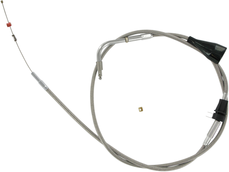 Barnett Stainless Steel Idle Cable - Cruise - +6" 102-30-41001-06