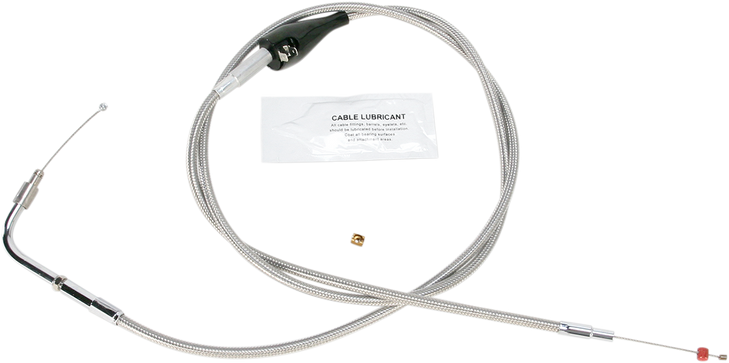 Barnett Stainless Steel Idle Cable - +10" 102-30-41004-10