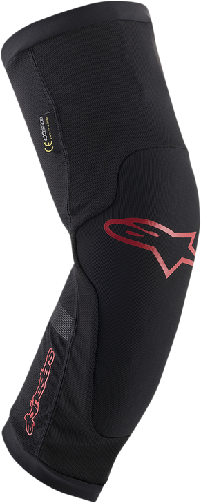 Paragon Plus Knee Protectors - Black/Red - Medium 1652419-13-Md