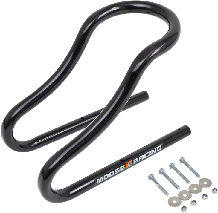 Moose Racing Wheel Chock - Permanent - Sport - Black - 5" 3911-0051