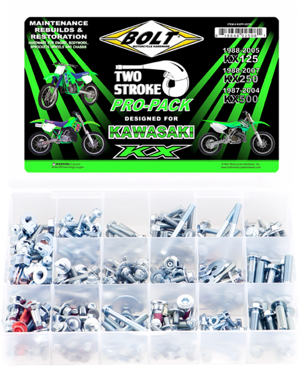 Bolt Hardware - Pro Pack - Kawasaki Kx125/250/500 Kxpp-2Stk