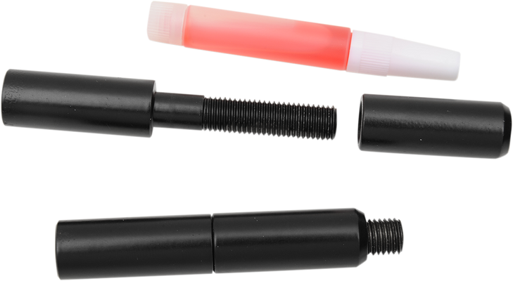 Drag Specialties Stem Extenders - Mirror - Black