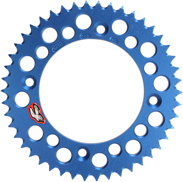 Renthal Sprocket - Blue - 46 Tooth 441U-428-46Gpbu