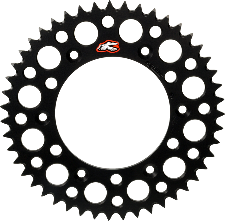Renthal Sprocket Rear 428 50T Black 441U-428-50Gpbk