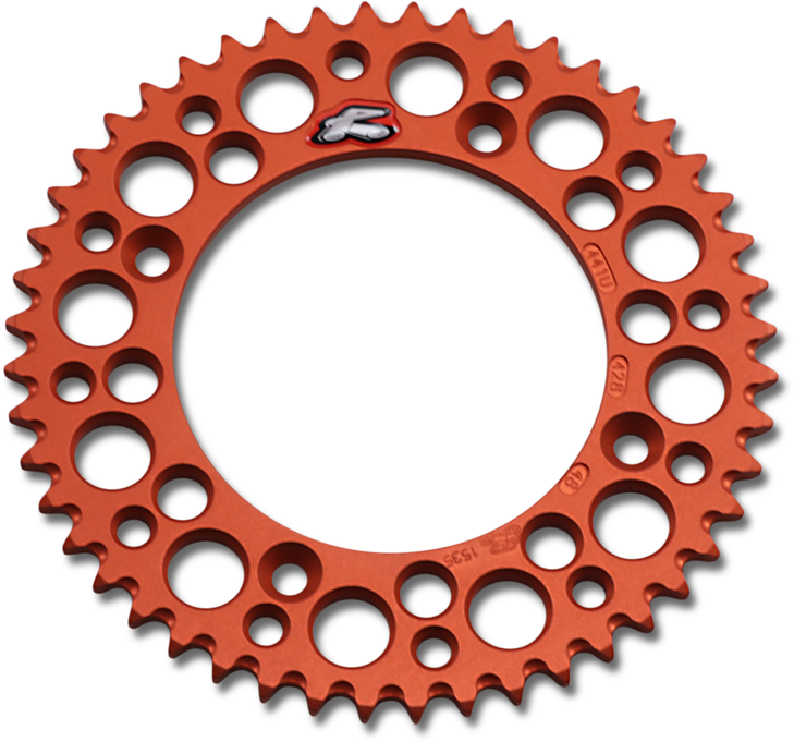 Renthal Sprocket - Orange - 48 Tooth 441U-428-48Gpor