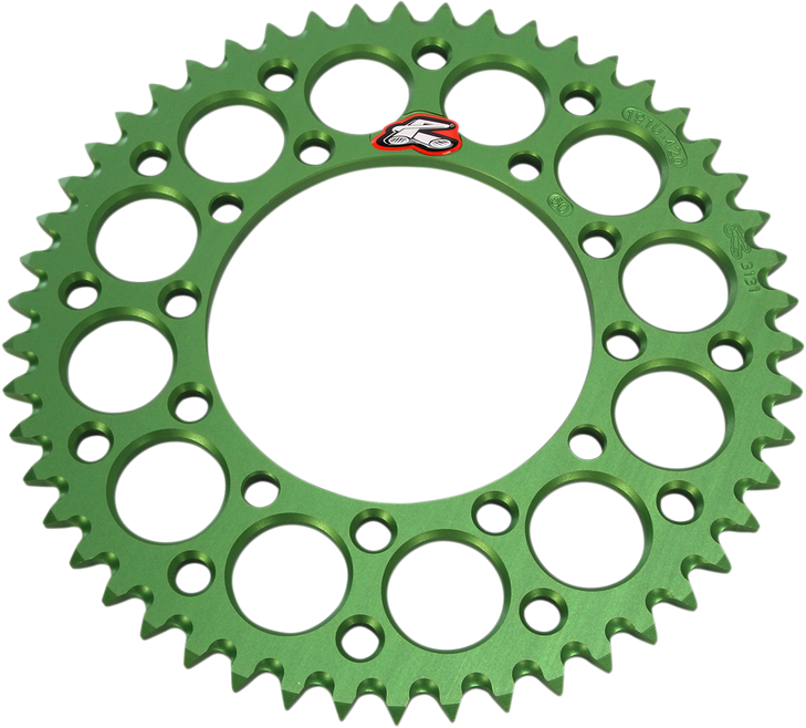 Renthal Sprocket - Kawasaki - Green - 50 Tooth 191U-420-50Gegn