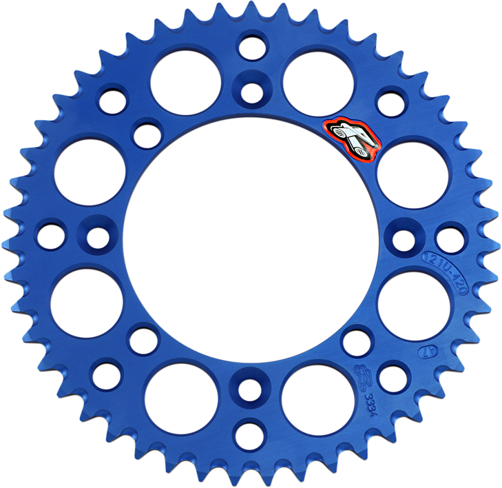 Renthal Sprocket - Yamaha - Blue - 47 Tooth 121U-420-47Gbbu