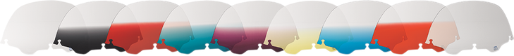 Memphis Shades Windshield - 12" - Clear - '86-'95 Flht Mep8020